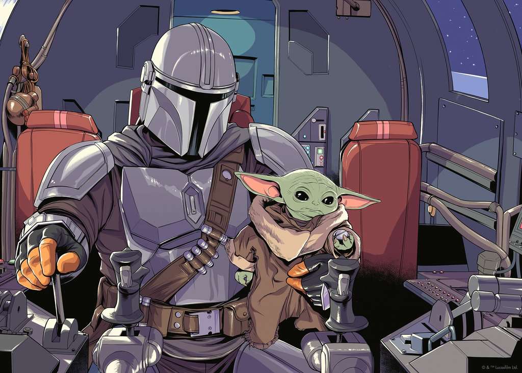Star Wars: The Mandalorian 1000pc Puzzle