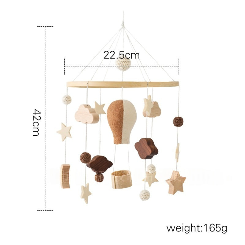 Crib Rattle Three-month-old Newborn Stroller Crib Headboard Rattle