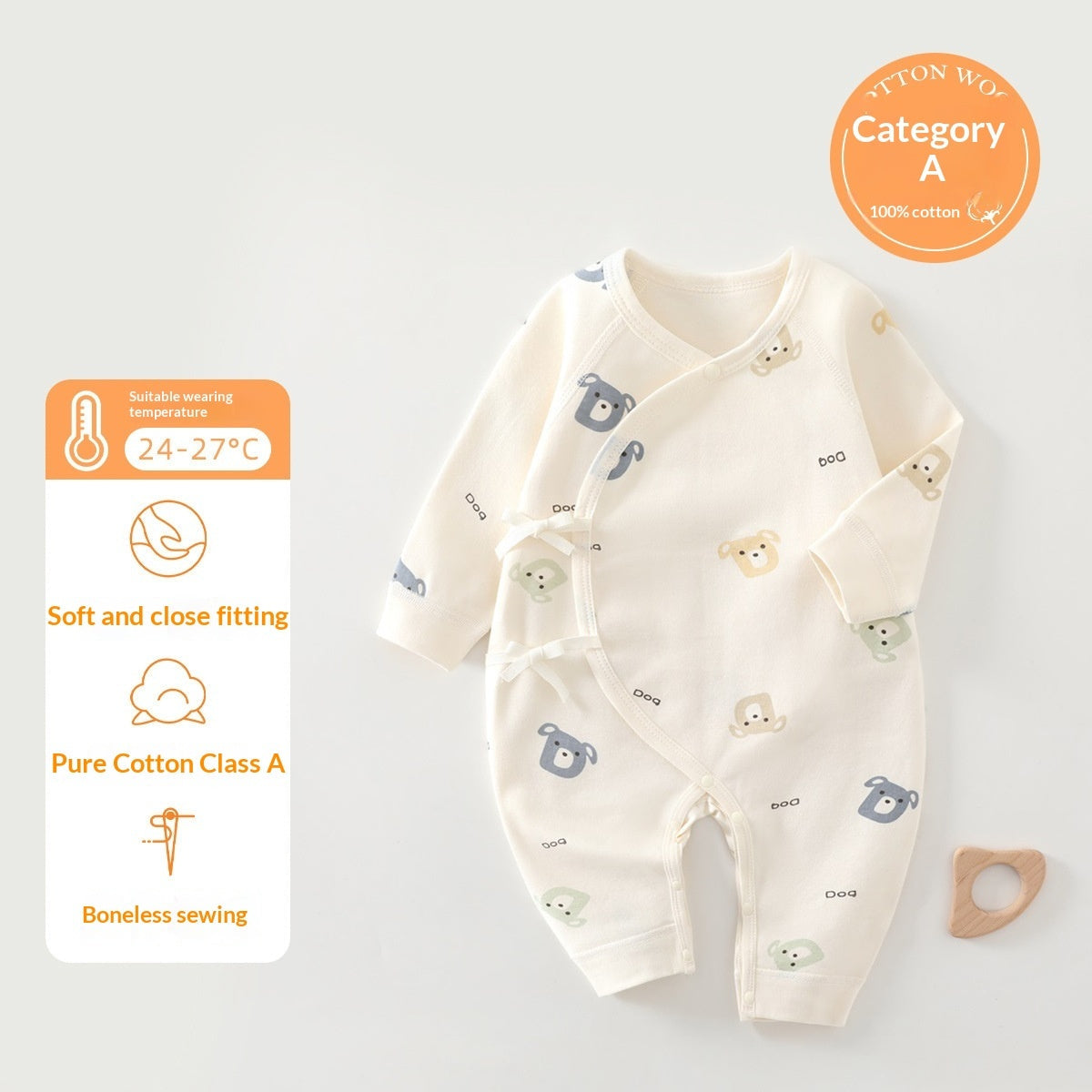 Newborn Four-Season Butterfly-Style Clothes Baby Clothing