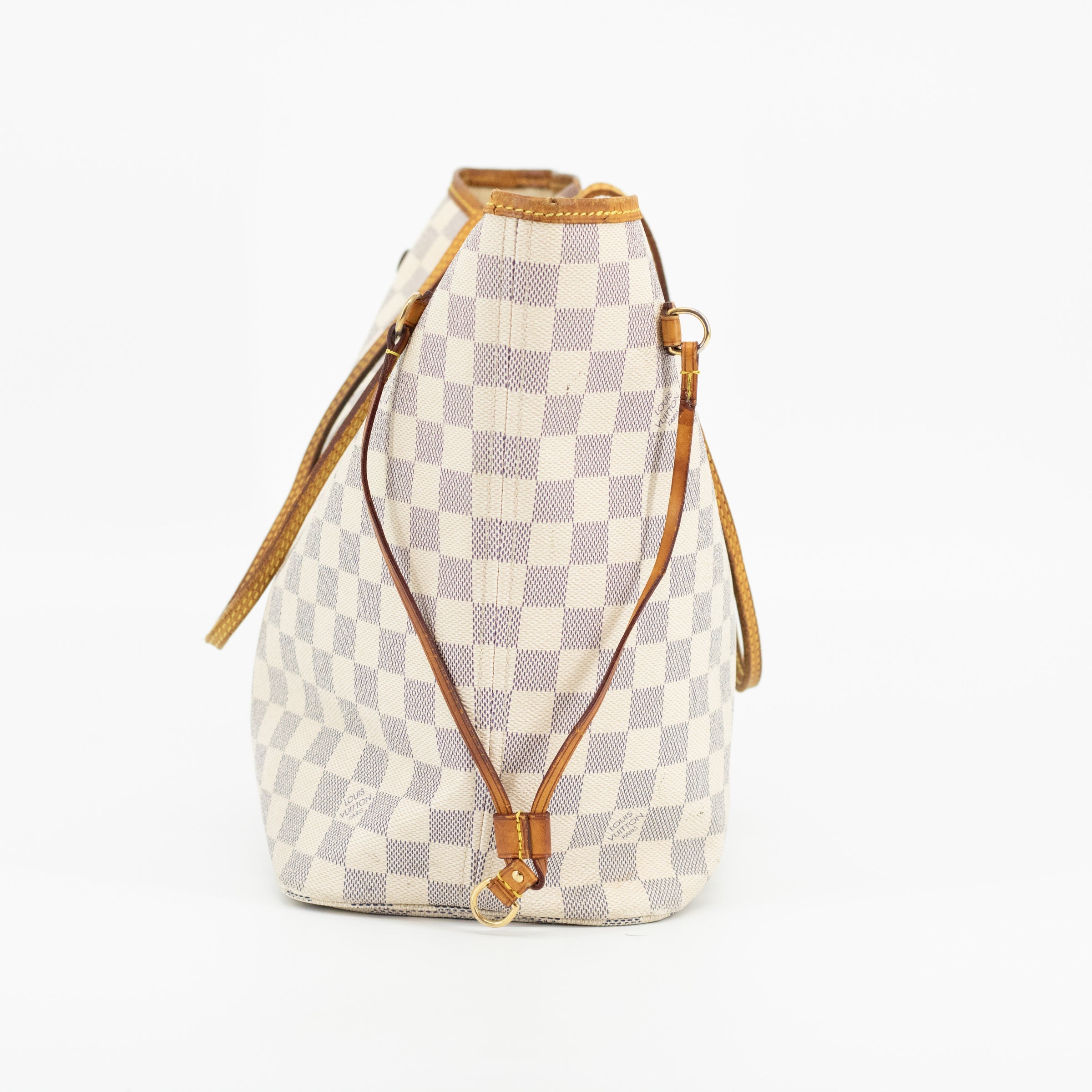 Louis Vuitton Damier Azur Neverfull MM Tote Bag  #1679