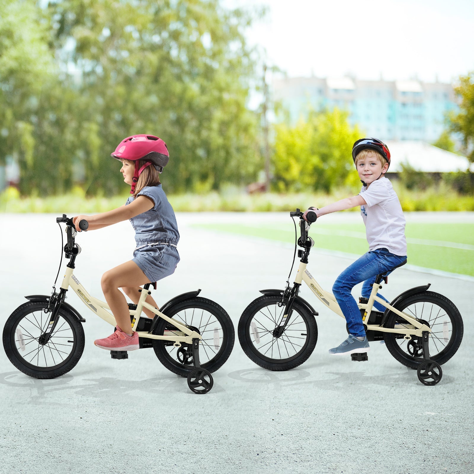 14 Inches Kids Bike Sport Bicycle with Removable Training Wheels