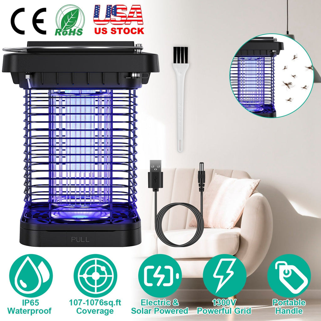 Bug Zapper Solar Powered Mosquito Killer
