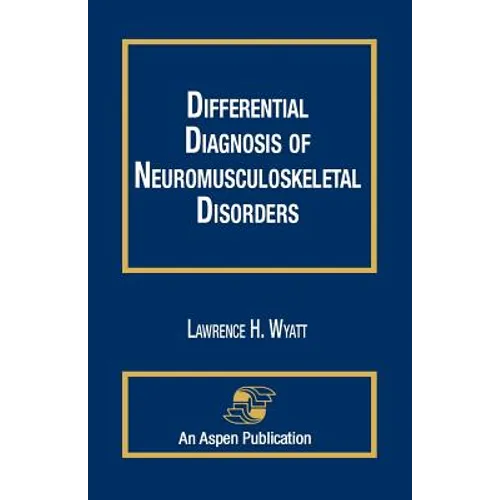 Differential Diagnosis Neuromuskelt Disorders - Paperback