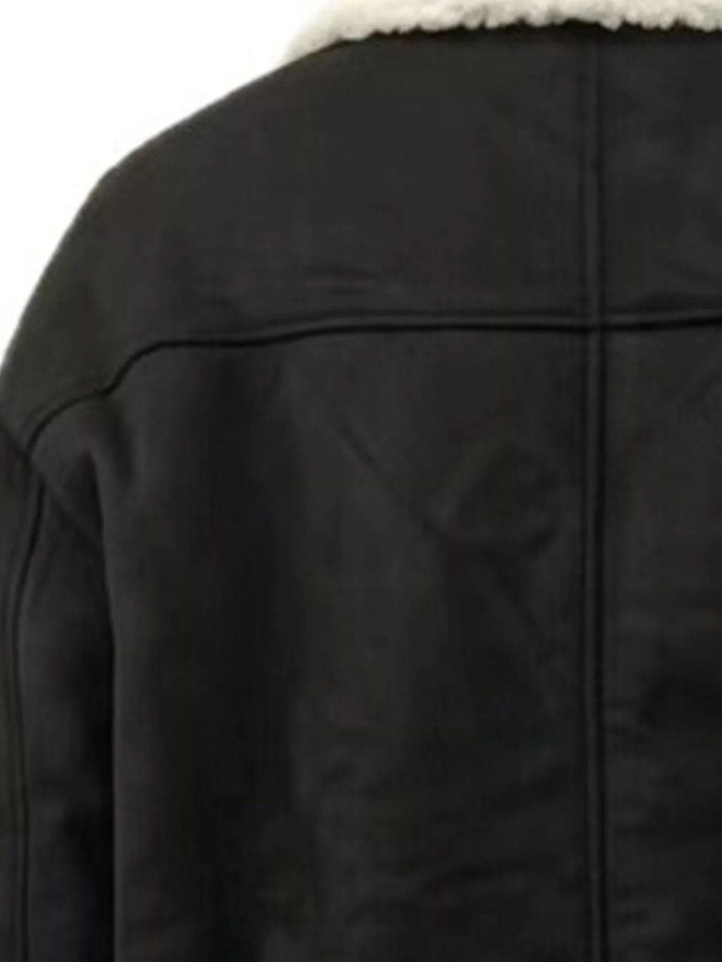 Plush Lined Dropped Shoulder Outerwear