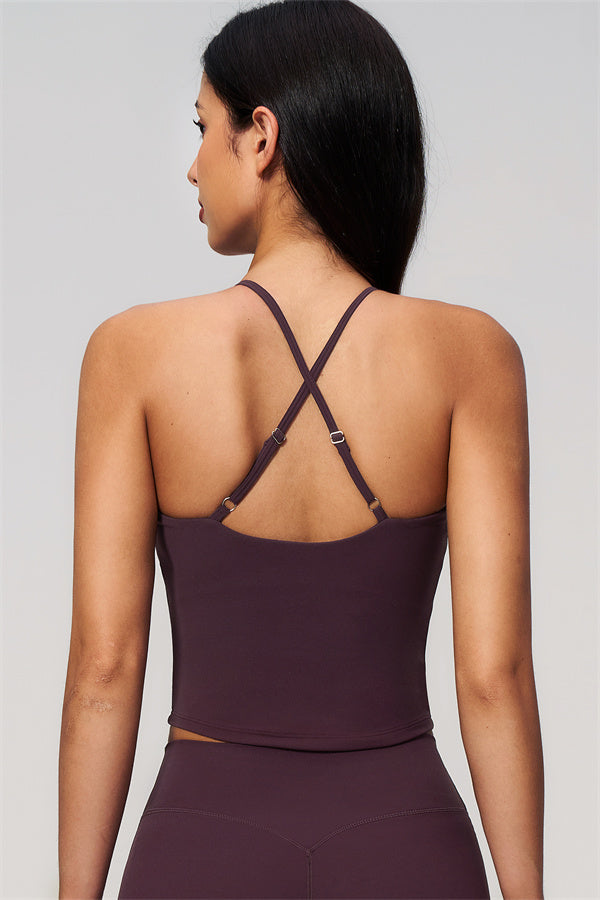 The Zura Tank Top Flared Leggings 2-Piece Set
