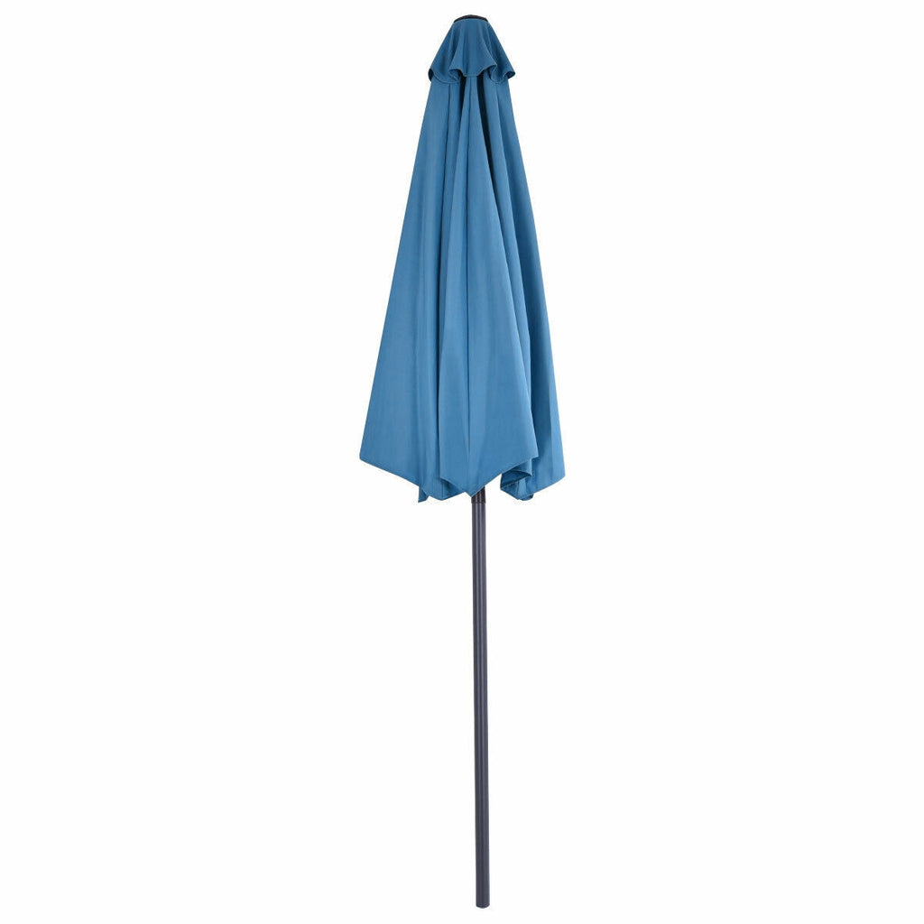 9Ft Patio Bistro Half Round Umbrella