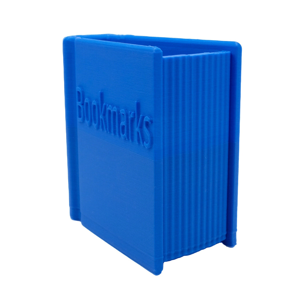 3D Printed Book-Shaped Bookmark Holder, Desktop Bookmark Organizer With Large Capacity, Decorative Book Style Storage Stand For Desk, Office, Reading Room & Bookshelf