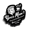 Your Mom Hard Hat Decal