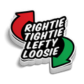 Rightie Tightie Hard Hat Decal