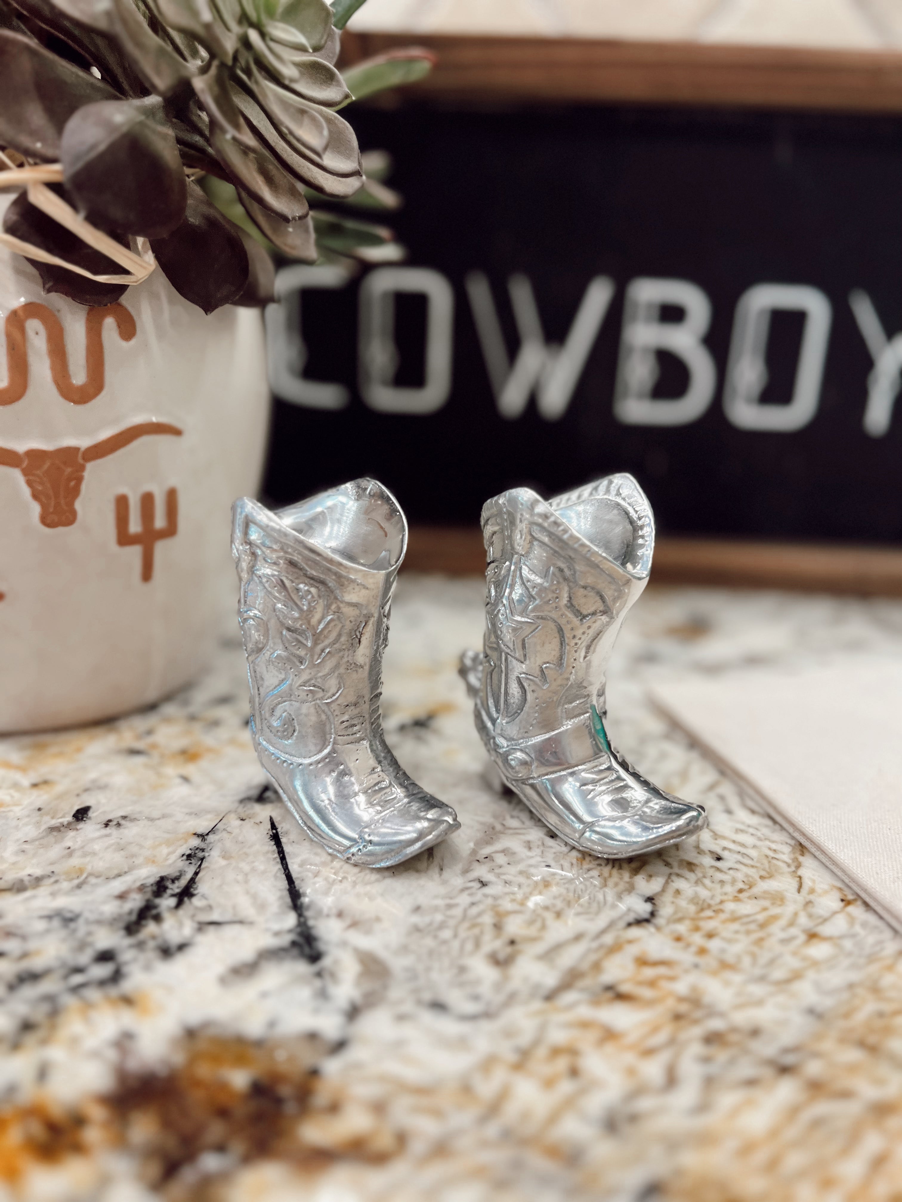 The Boot Salt & Pepper Shakers