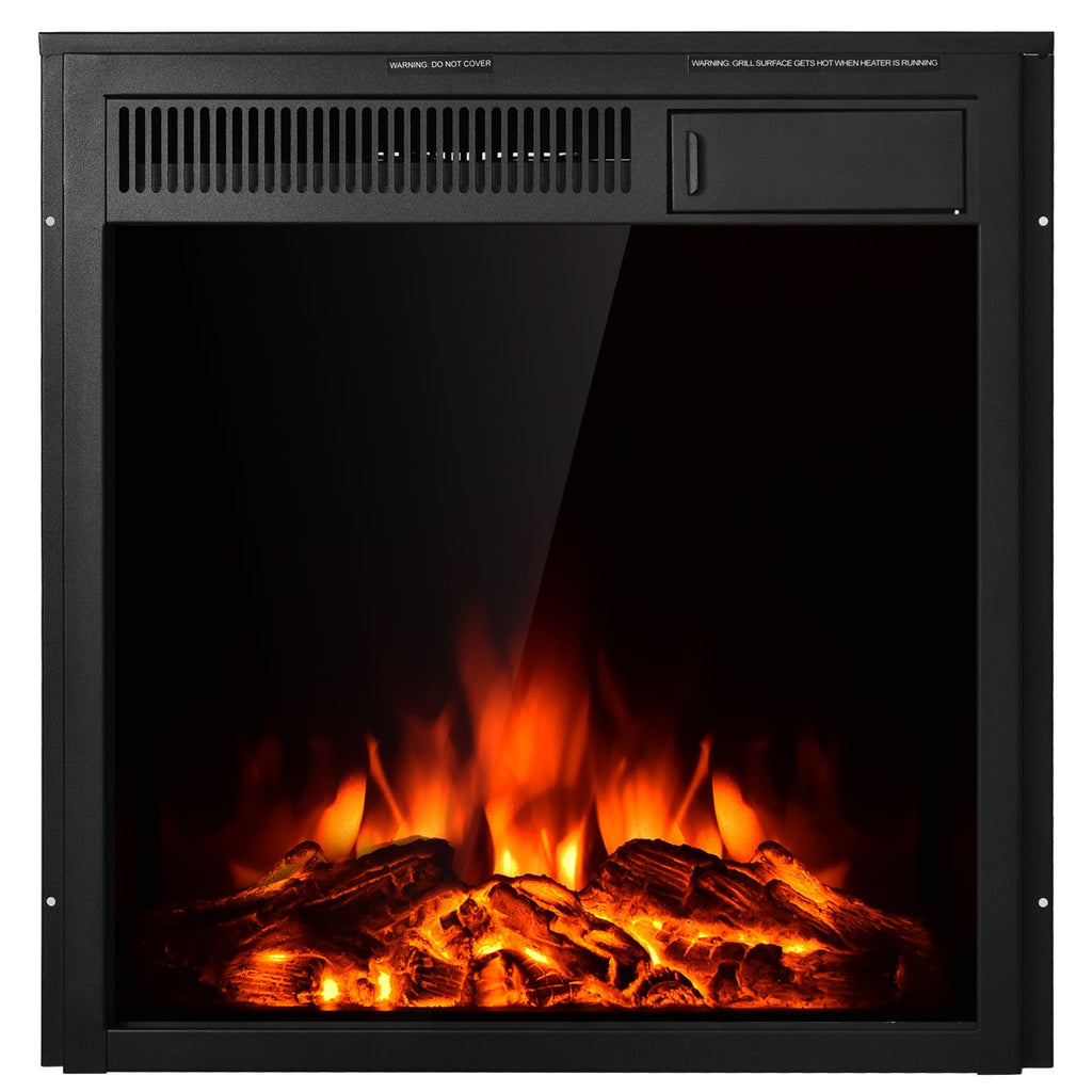 18/22.5 Inch Electric Fireplace Insert with 7