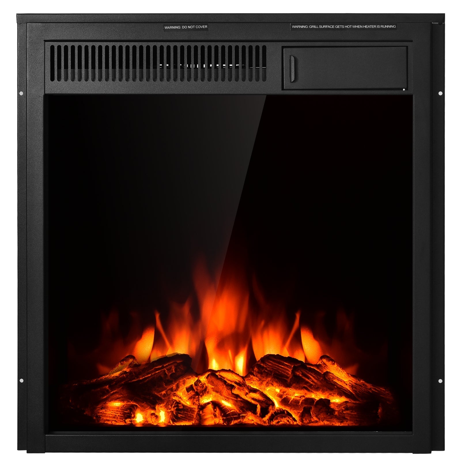 18/22.5 Inch Electric Fireplace Insert with 7