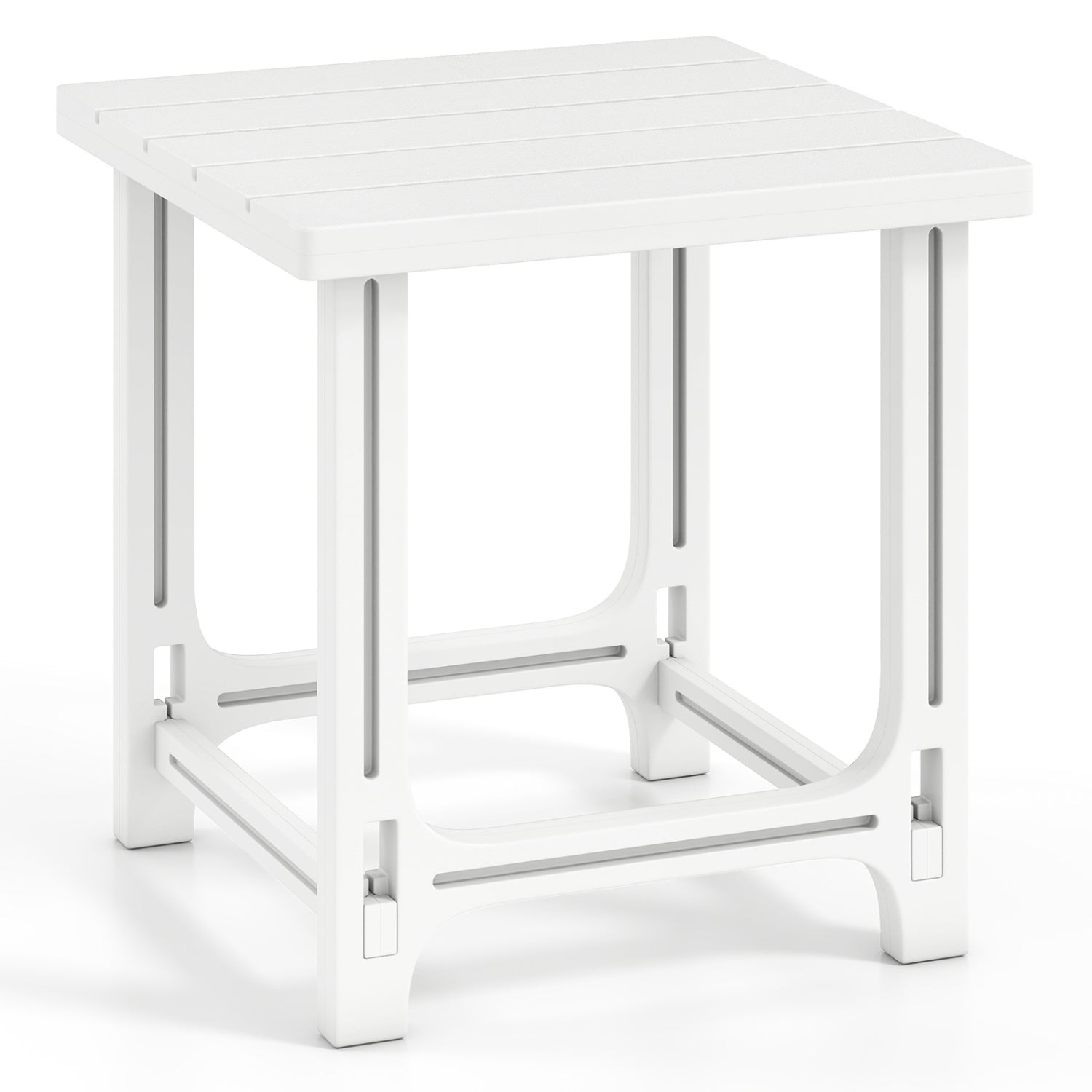 18" Adirondack Side Table with Slatted HDPE Surface