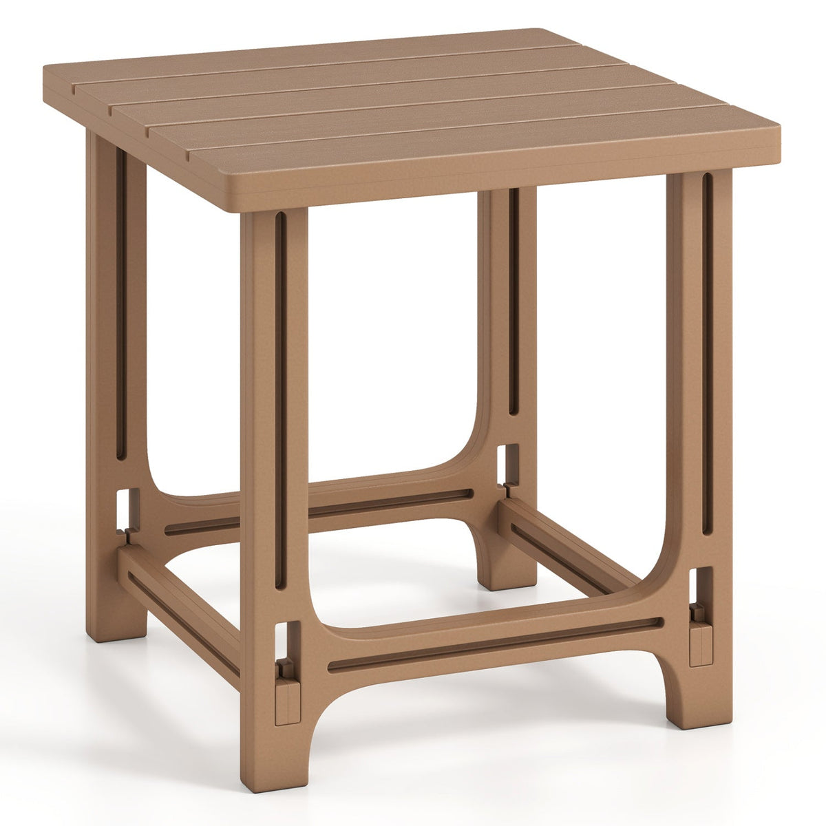 18" Adirondack Side Table with Slatted HDPE Surface
