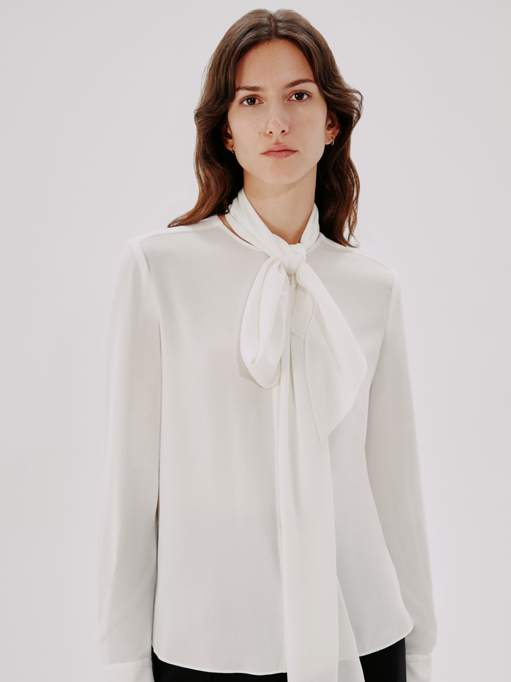 Bow Blouse | White