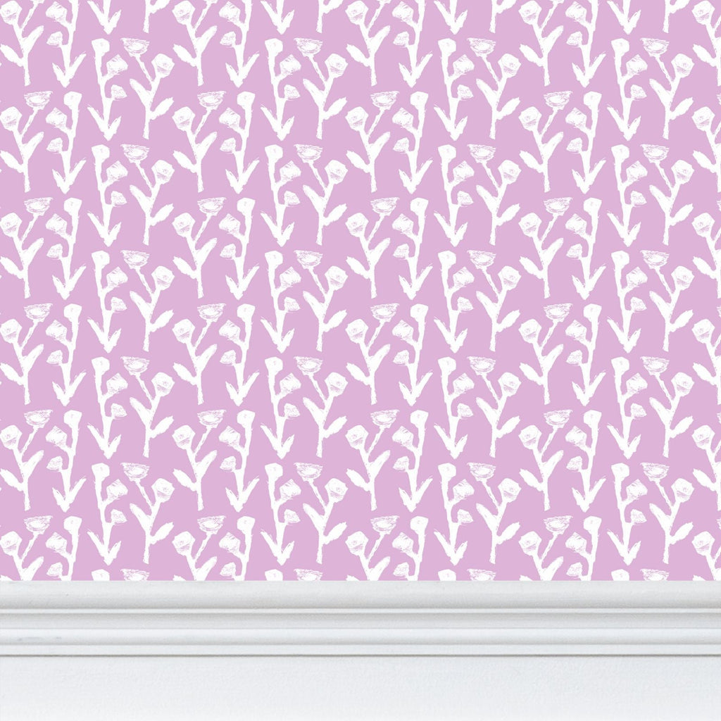 Ivy Manor Wallpaper (Lilac)