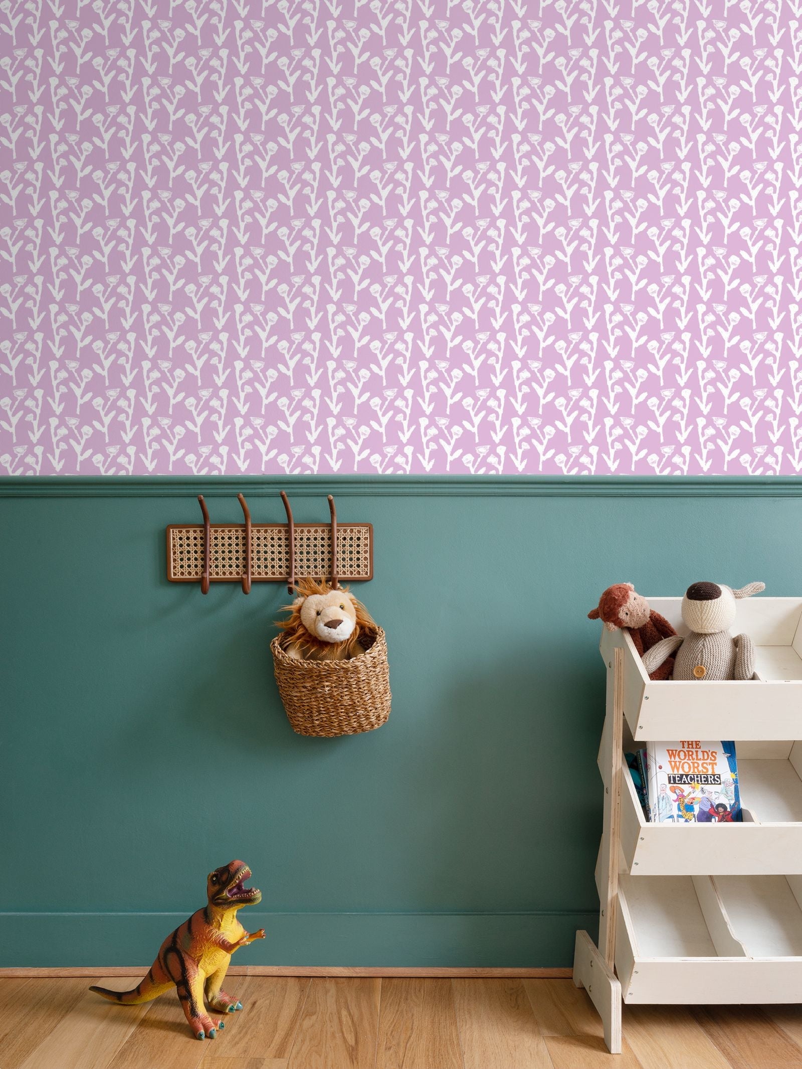 Ivy Manor Wallpaper (Lilac)