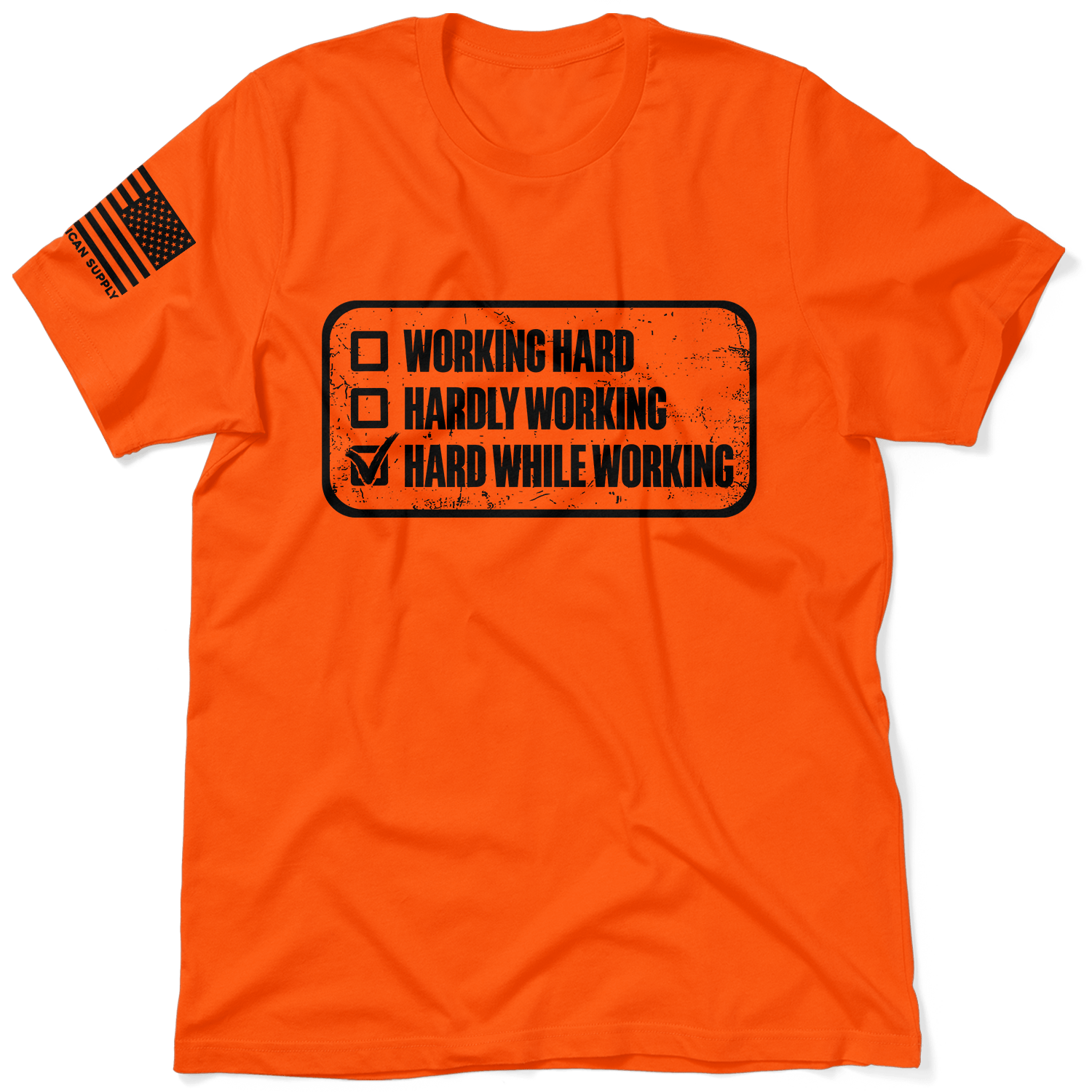 Working Hard - Safety T-Shirt