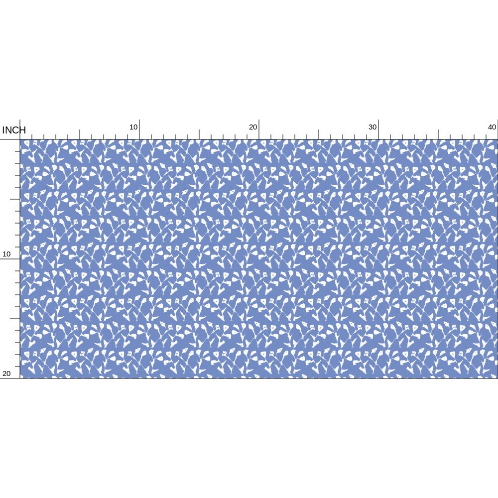 Genevieve Fabric (Blue)