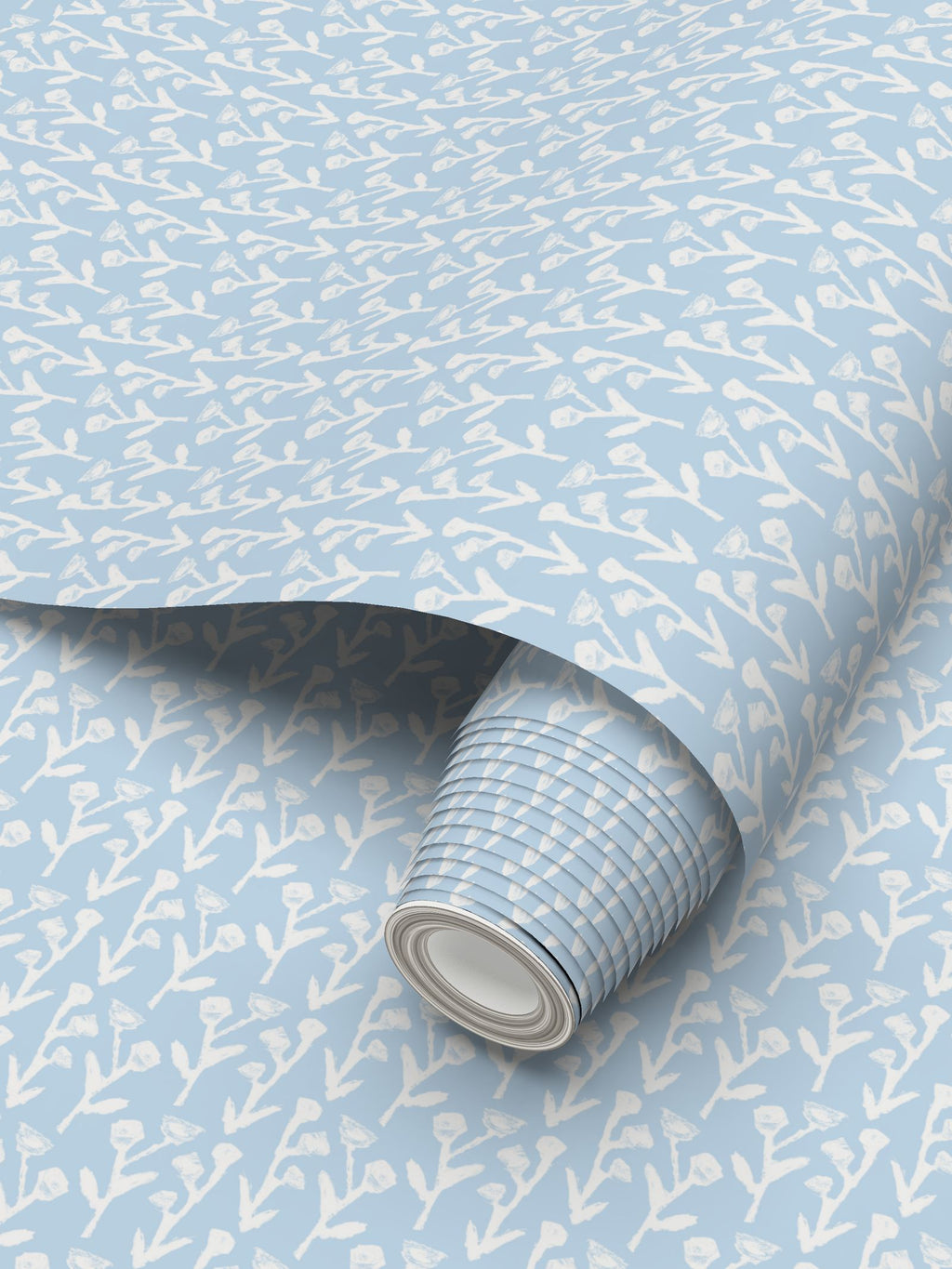 Ivy Manor Wallpaper (Bluebird)