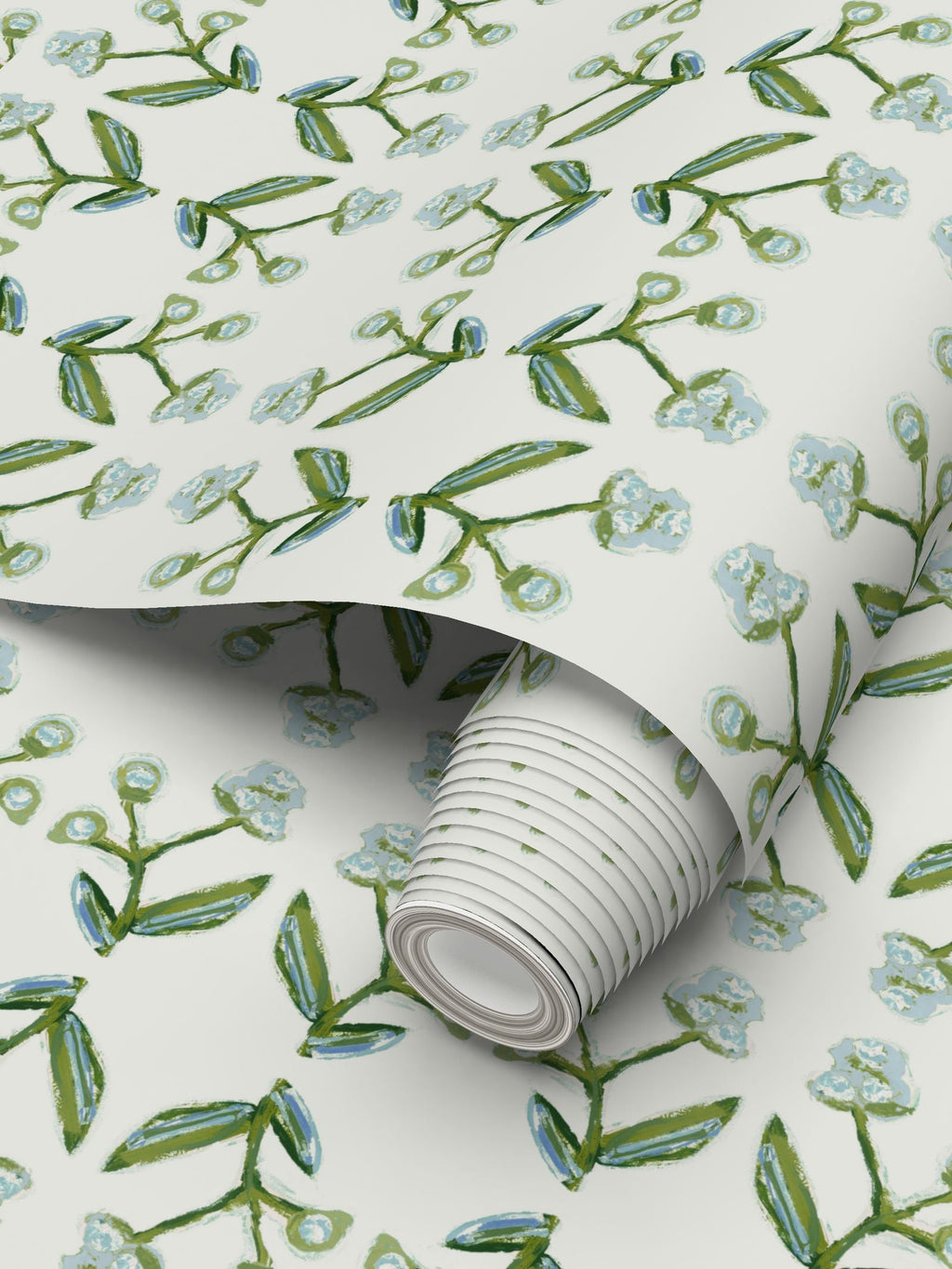 Antonia Wallpaper (Blue & Green)
