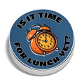 Lunch Time - Hard Hat Decal