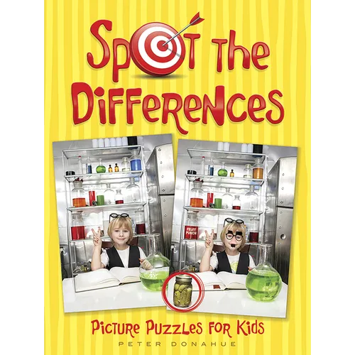 Spot the Differences Picture Puzzles for Kids Book 1 - Paperback