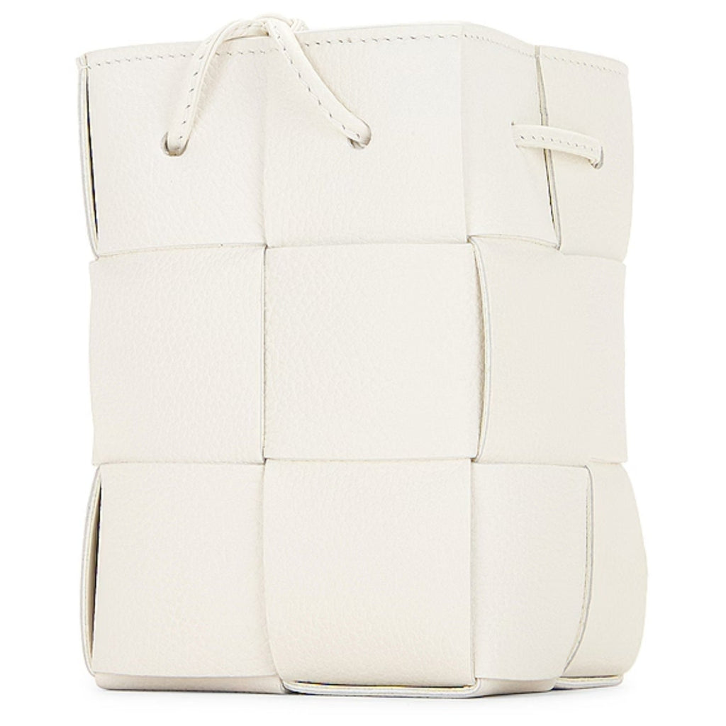 Chic Woven Mini Crossbody Bucket Bag – Lightweight Shoulder Handbag