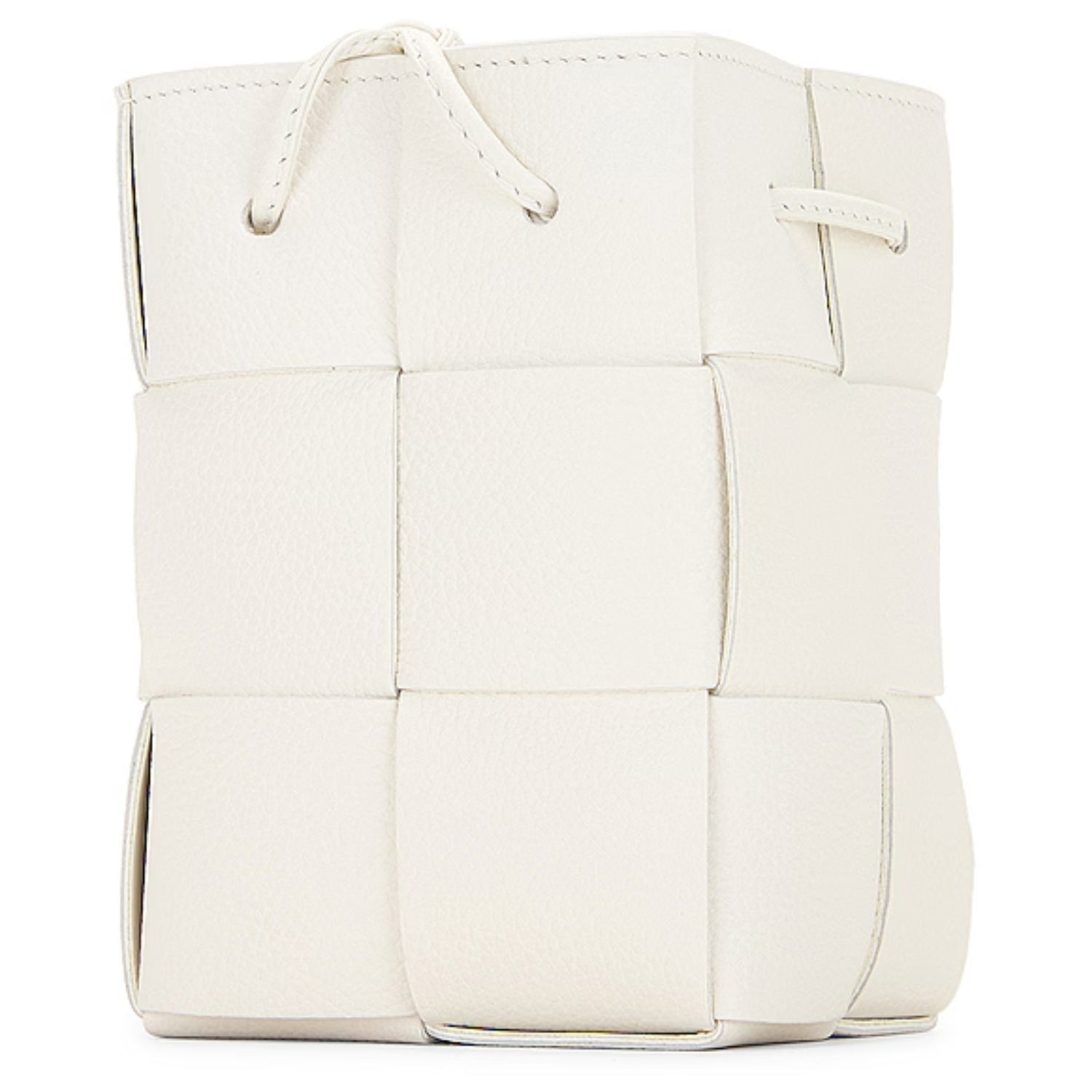Chic Woven Mini Crossbody Bucket Bag – Lightweight Shoulder Handbag