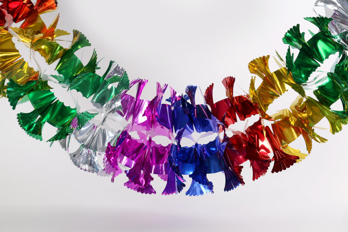 Noy Sukkah, Two Row Colored Chain 25 Section,