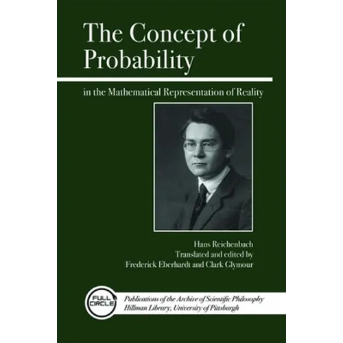 The Concept of Probability in the Mathematical Representation of Reality - Paperback
