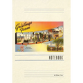 Vintage Lined Notebook Greetings from Delaware - Paperback