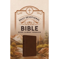 Daily Devotional Bible King James Version [Hickory Cross] - Imitation Leather