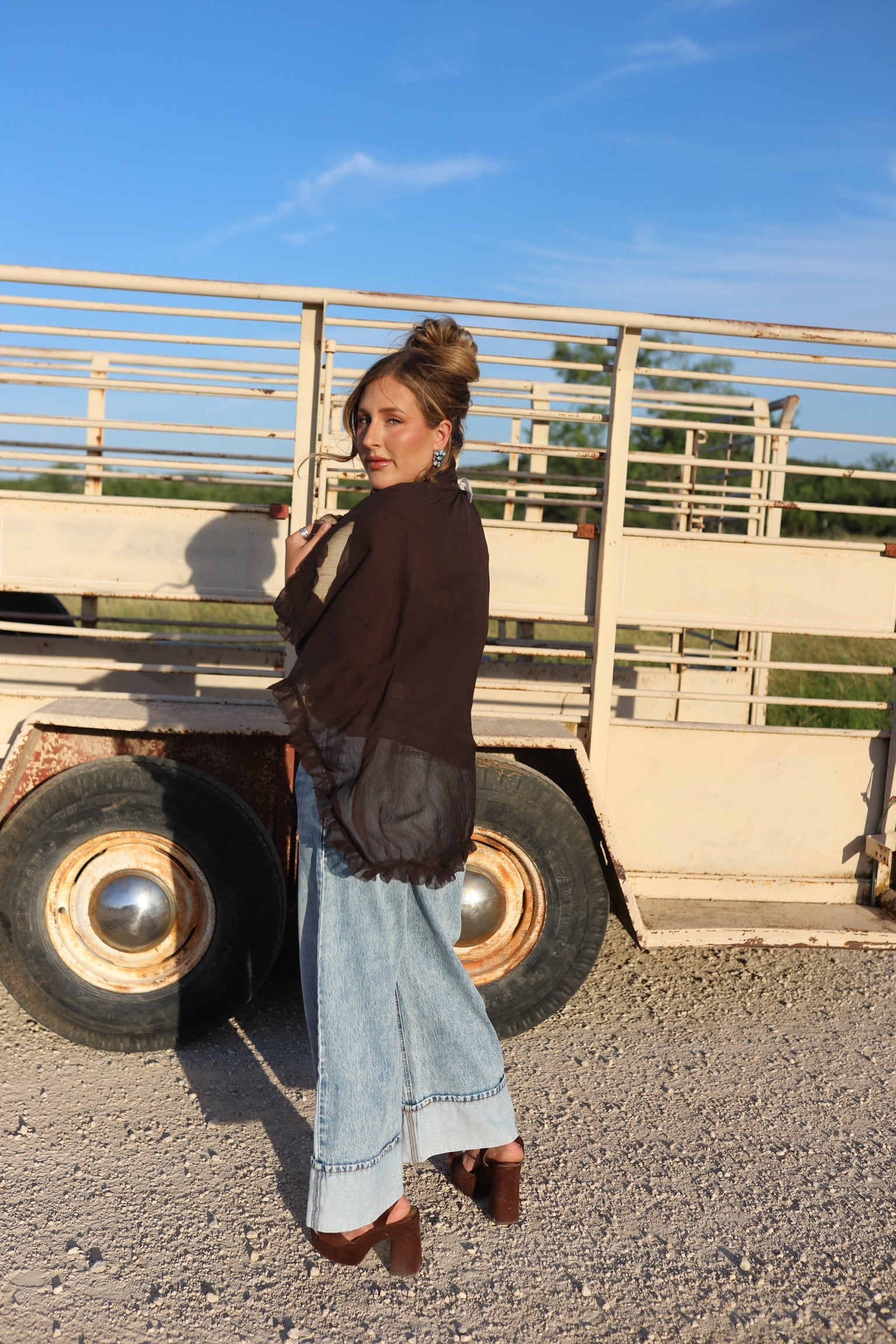 The Baylor Top & Cape