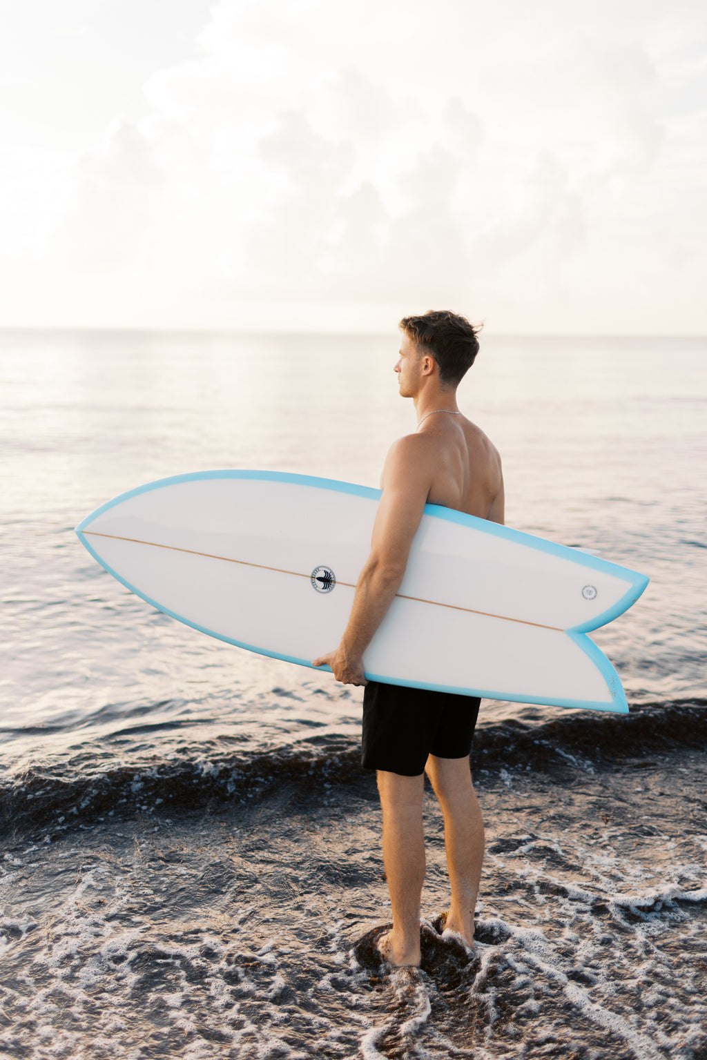The Finlet Twin Fin Fish Surfboard - Cutlap Aqua EPS