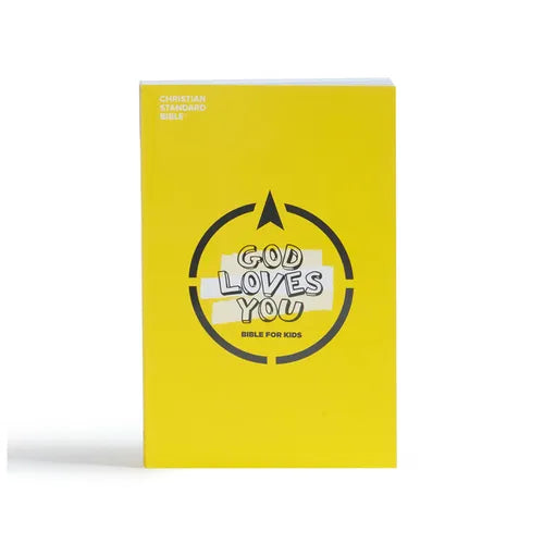 CSB God Loves You Bible for Kids - Paperback