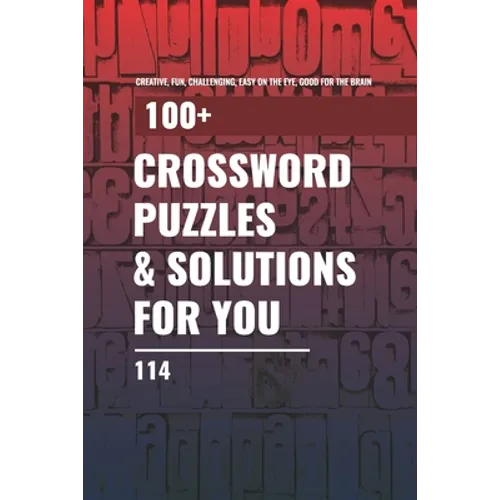 Crossword Puzzles for You: Crossword Puzzles for You - Paperback