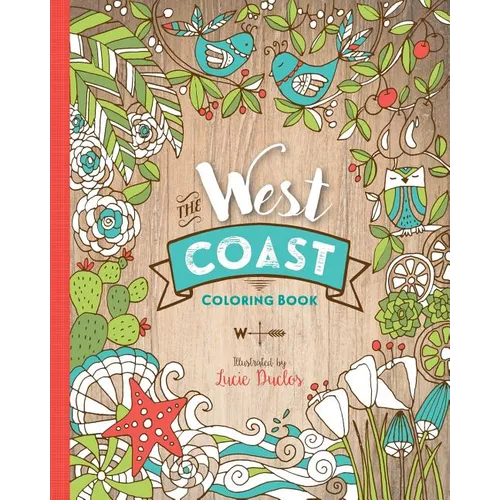 The West Coast Coloring Book - Paperback