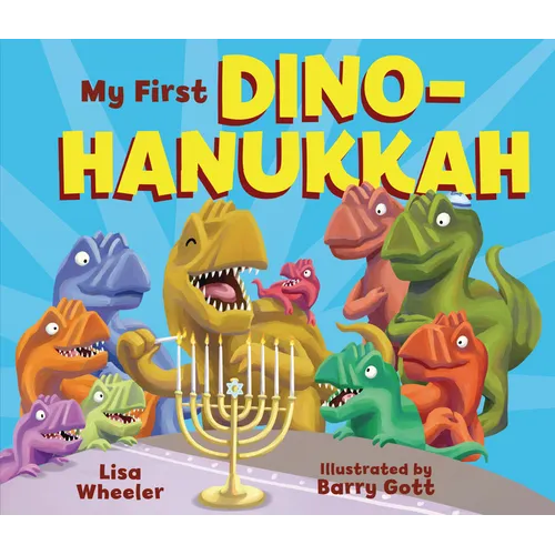 My First Dino-Hanukkah - Board Book