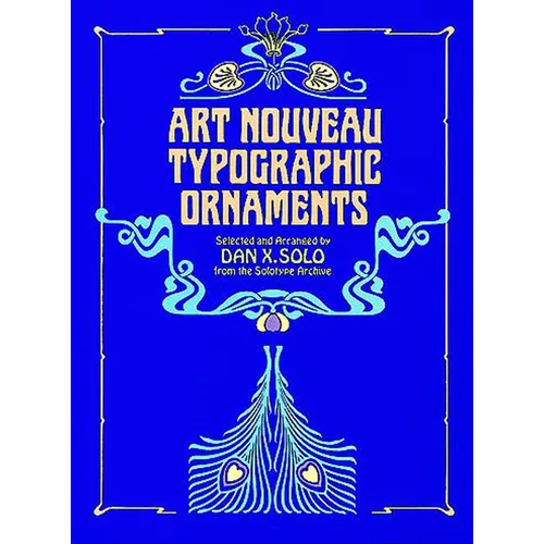 Art Nouveau Typographic Ornaments - Paperback