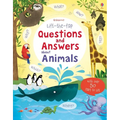 Lift-The-Flap Questions and Answers about Animals - Board Book