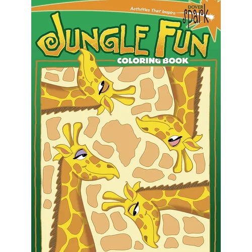 Jungle Fun Coloring Book - Paperback