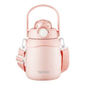 Large Belly Kawaii Insulated Vacuum Water Bottle with Strap