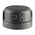 1/2" Black Cap