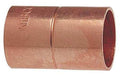 1/2'' Copper Coupling w/Stop