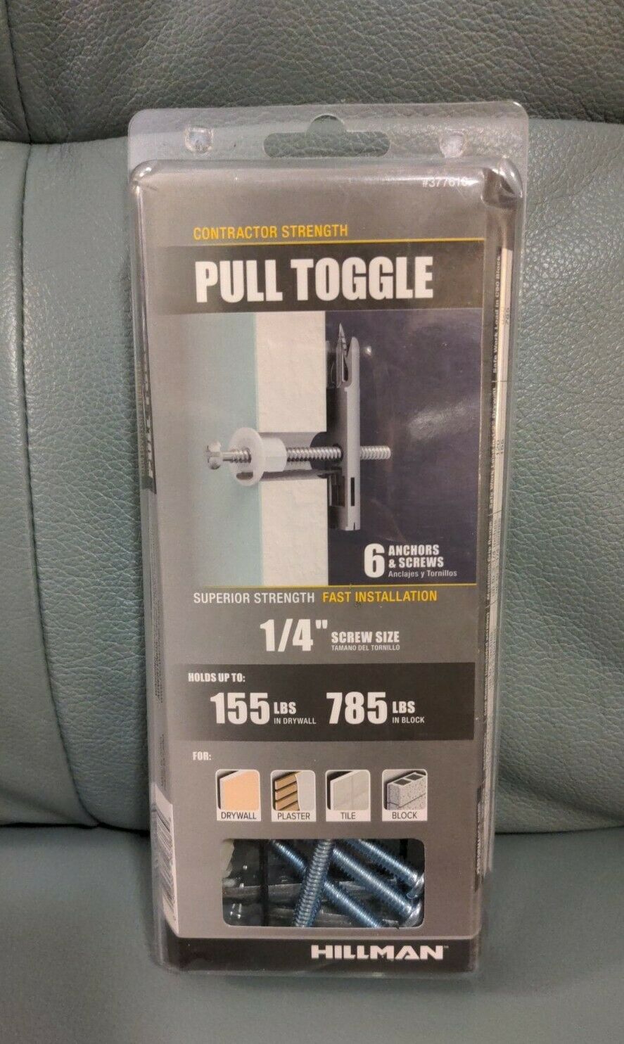 1/4'' Pull Toggle 6 Pk.