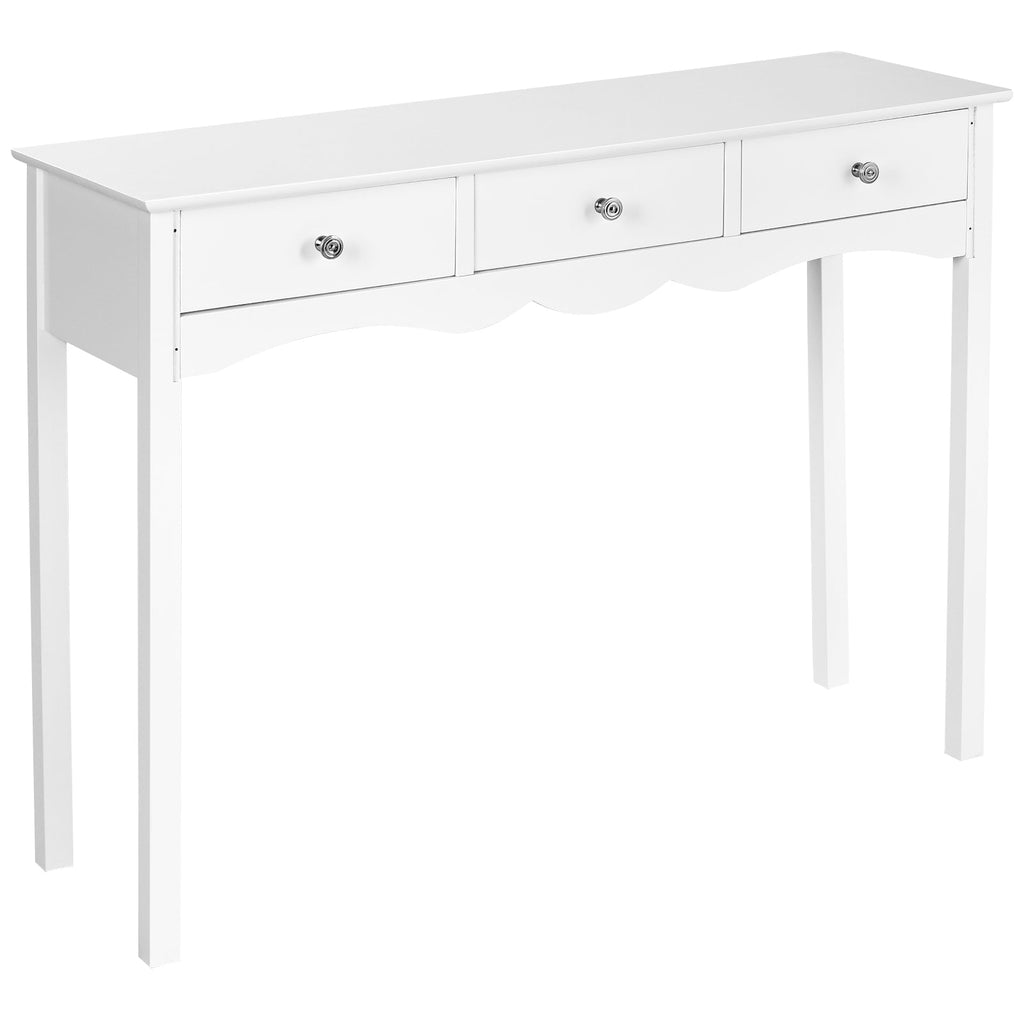 Hall table Side Table w/ 3 Drawers