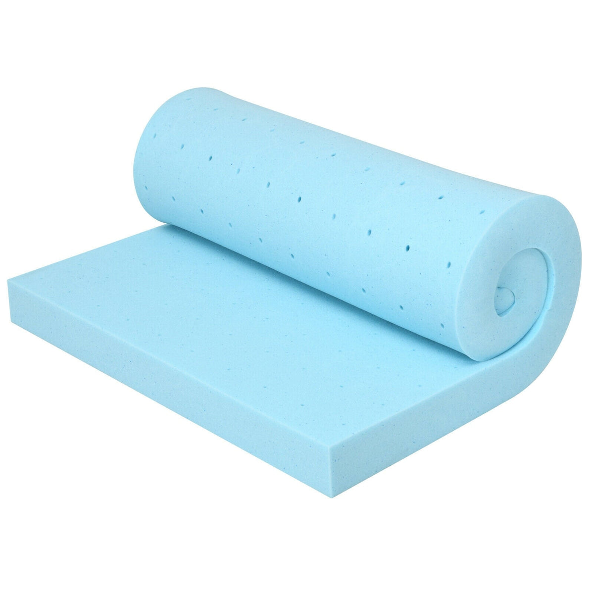 3 Inch Gel-Infused Cooling Bed Topper for All-Night Comfy