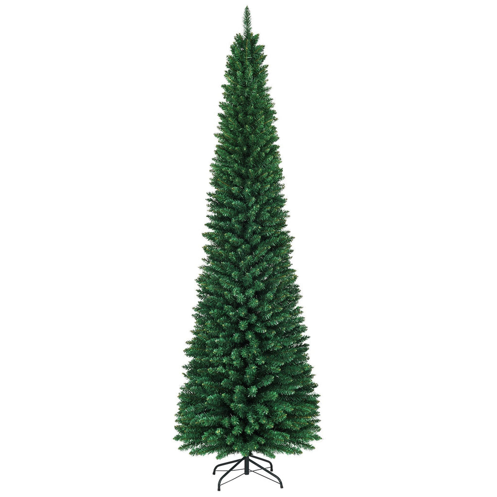 PVC Artificial Slim Pencil Christmas Tree