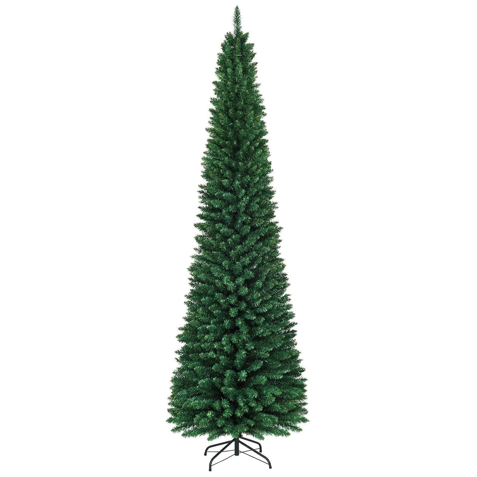 PVC Artificial Slim Pencil Christmas Tree